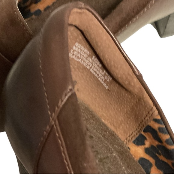 Clarks  Brown Leather mocasines & Suede‎ Size 10 - Picture 5 of 5